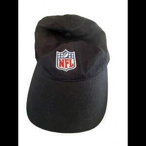 NFL Black Baseball Cap with NFL Logo